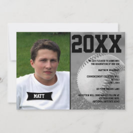 Aankondiging Afstuderen honkbal