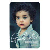 Aankondiging Afstuderen Kindergarten Boy Magneet (Verticaal)