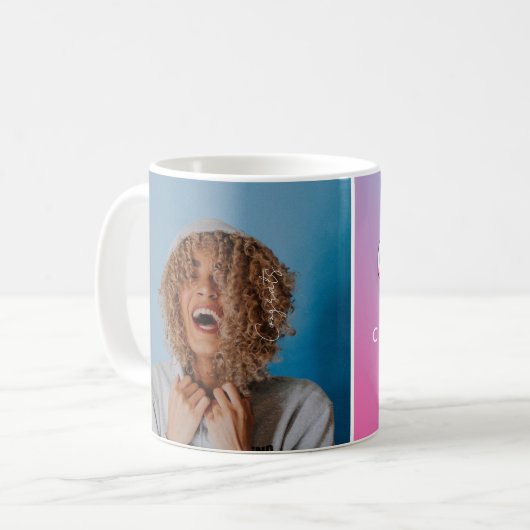 aankondiging afstuderen koffiemok (Voorkant links)