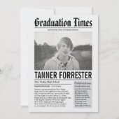 Aankondiging Afstuderen kranten (Voorkant)