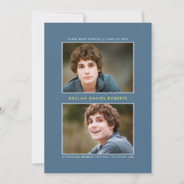 Aankondiging Afstuderen met dubbele staking