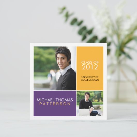 Aankondiging Afstuderen Modern Block University (Staand voorkant)