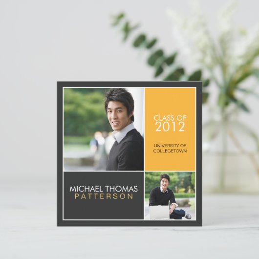 Aankondiging Afstuderen Modern Block University (Staand voorkant)