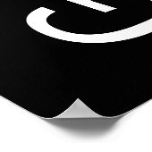 Aankondiging Afstuderen Modern Photo Boy 2023 Poster (Hoek)