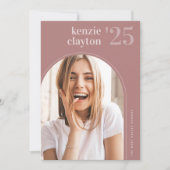 Aankondiging Afstuderen moderne Arch Photo  (Voorkant)