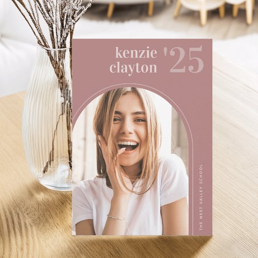 Aankondiging Afstuderen moderne Arch Photo 