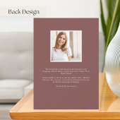 Aankondiging Afstuderen moderne Arch Photo 