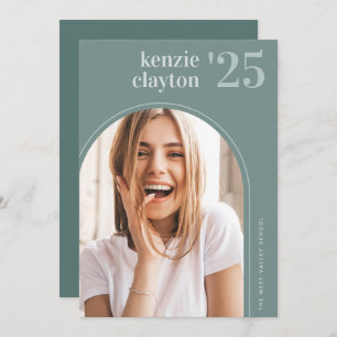 Aankondiging Afstuderen moderne Arch Photo