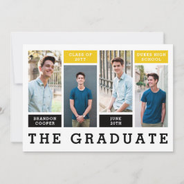 Aankondiging Afstuderen moderne lijnen