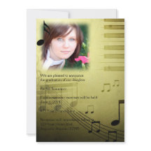 Aankondiging Afstuderen muzieknotitie