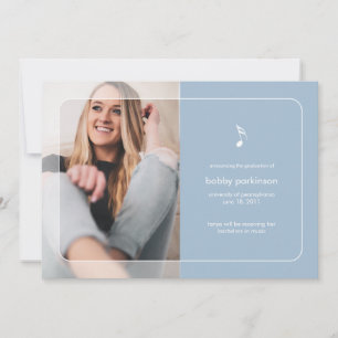 Aankondiging afstuderen muziekstudent