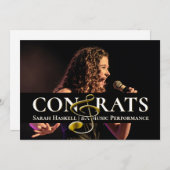 Aankondiging Afstuderen muziekstudenten Treble Cle (Voorkant / Achterkant)