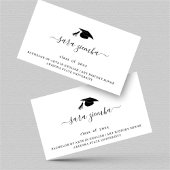 Aankondiging afstuderen naam Kaart Afstudeerder in