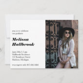 Aankondiging afstuderen Open House Afstudeerder Pa (Achterkant)