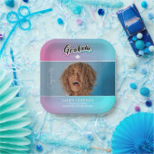 aankondiging afstuderen papieren bordje (Feest)