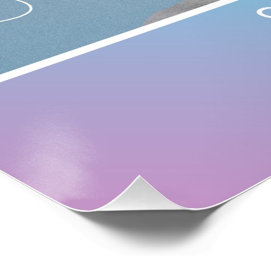 aankondiging afstuderen perfect poster (Hoek)