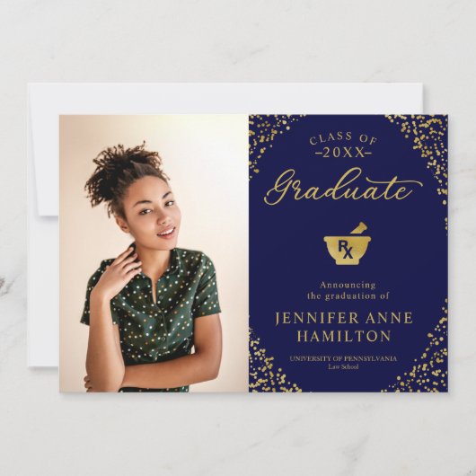 Aankondiging Afstuderen Pharmacy School (Voorkant)