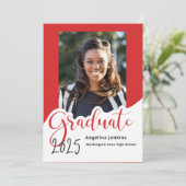 Aankondiging afstuderen Photo Red 2025 (Staand voorkant)