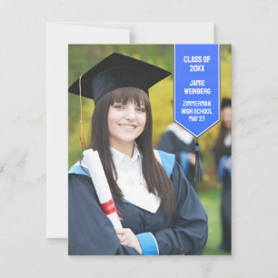 Aankondiging afstuderen Photo Stole