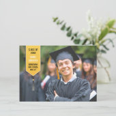 Aankondiging afstuderen Photo Stole (Staand voorkant)