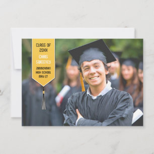 Aankondiging afstuderen Photo Stole
