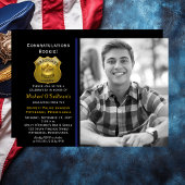 Aankondiging Afstuderen politiefoto | Partij