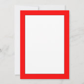 Aankondiging afstuderen rood (Achterkant)