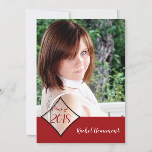 Aankondiging Afstuderen Rooddiamantklasse (Voorkant)