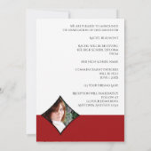 Aankondiging Afstuderen Rooddiamantklasse (Achterkant)