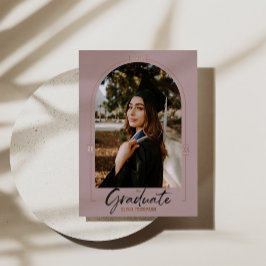 Aankondiging Afstuderen Roos Folie