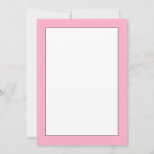 Aankondiging Afstuderen Roze (Achterkant)