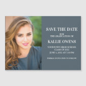 Aankondiging afstuderen sparen Datum Foto (Voorkant)