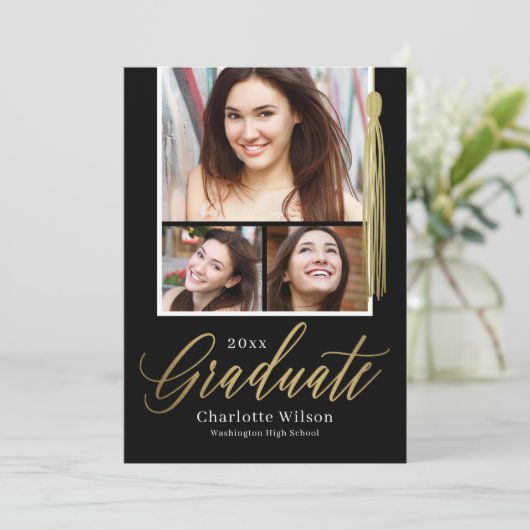 Aankondiging Afstuderen Tassel Pride (Staand voorkant)