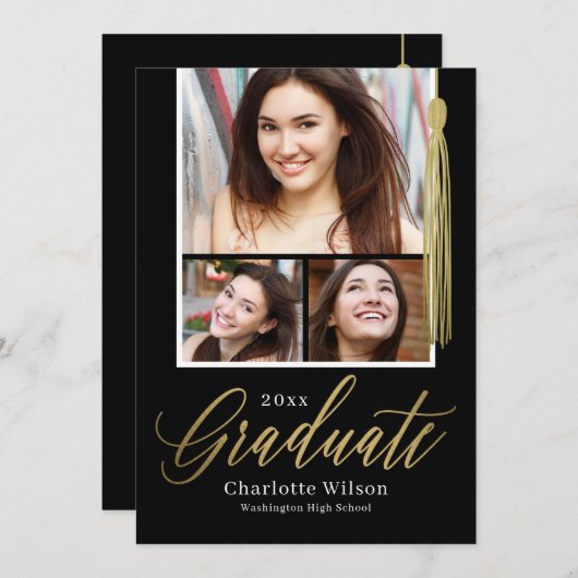 Aankondiging Afstuderen Tassel Pride (Voorkant / Achterkant)