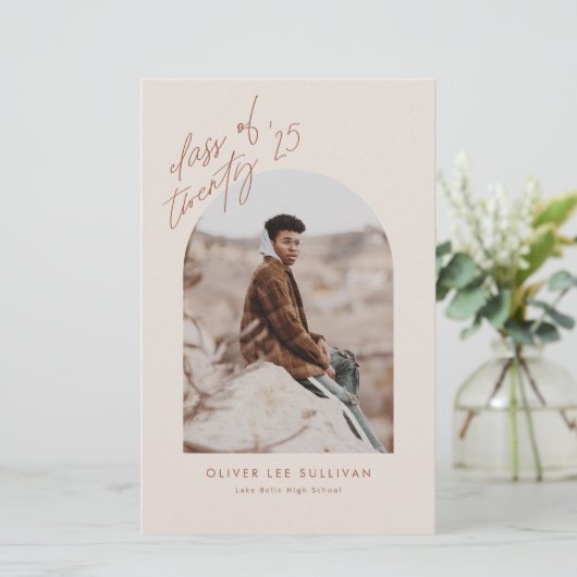 Aankondiging Afstuderen Terracotta Arch 2023 (Staand voorkant)