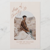 Aankondiging Afstuderen Terracotta Arch 2023 (Voorkant)