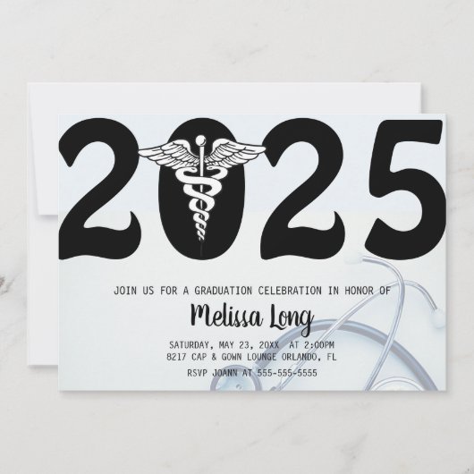 Aankondiging Afstuderen Trendy Medical RN School (Voorkant)