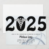 Aankondiging Afstuderen Trendy Medical RN School (Voorkant / Achterkant)