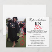 Aankondiging Afstuderen Trendy Medical RN School (Voorkant / Achterkant)