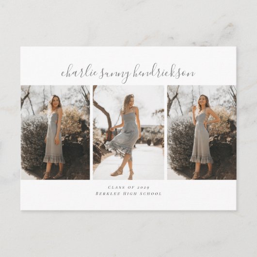 Aankondiging Afstuderen Triad Briefkaart (Voorkant)