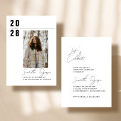 Aankondiging afstuderen uitnodiging