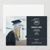 Aankondiging afstuderen/Uitnodiging Kaart (Voorkant / Achterkant)