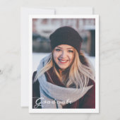 Aankondiging afstuderen/Uitnodiging Kaart (Voorkant)