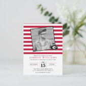 Aankondiging afstuderen Universiteit van Georgia (Staand voorkant)