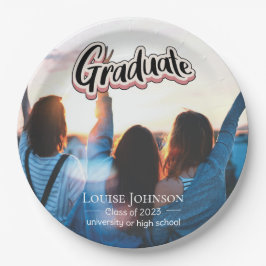 Aankondiging afstuderen van 2023 papieren bordje