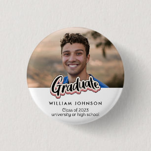 Aankondiging afstuderen van 2023 ronde button 3,2 cm
