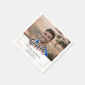 Aankondiging afstuderen van 2023 servet (Hoek)