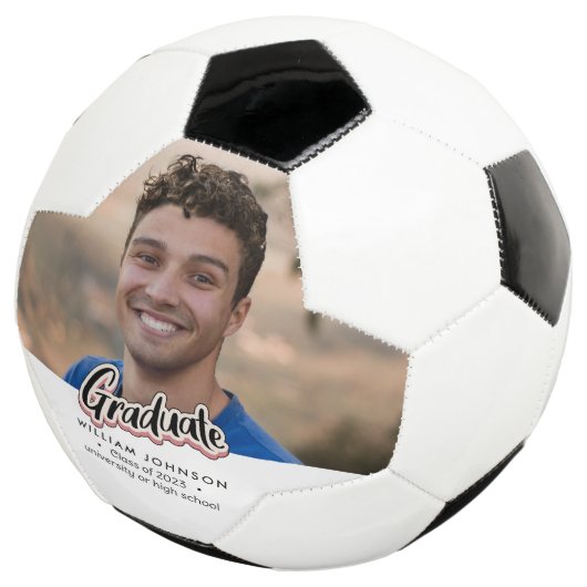 Aankondiging afstuderen van 2023 voetbal (Drie kwart)