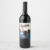 Aankondiging afstuderen van 2023 wijn etiket (Voorkant)