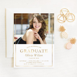 Aankondiging Afstuderen van de Moderne Gold Foil F